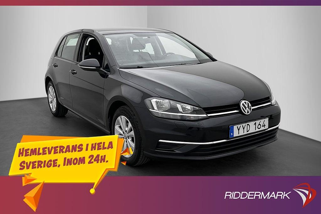 Volkswagen Golf 1.0 TSI Manuell 110hk CarPlay Adaptiv-fart