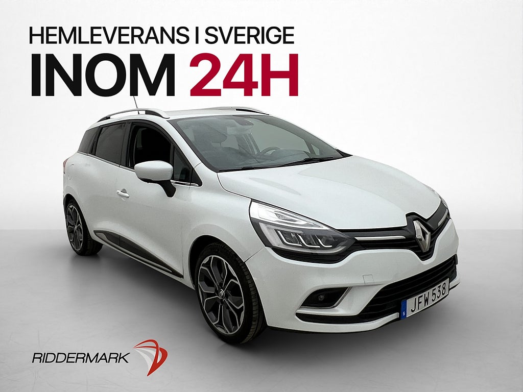 Renault Clio Sport Tourer 0.9 90hk Navi Farthållare