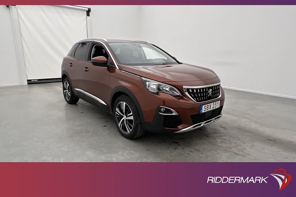 Peugeot 3008 1.2 PureTech 130hk Allure Halvskinn Sensorer