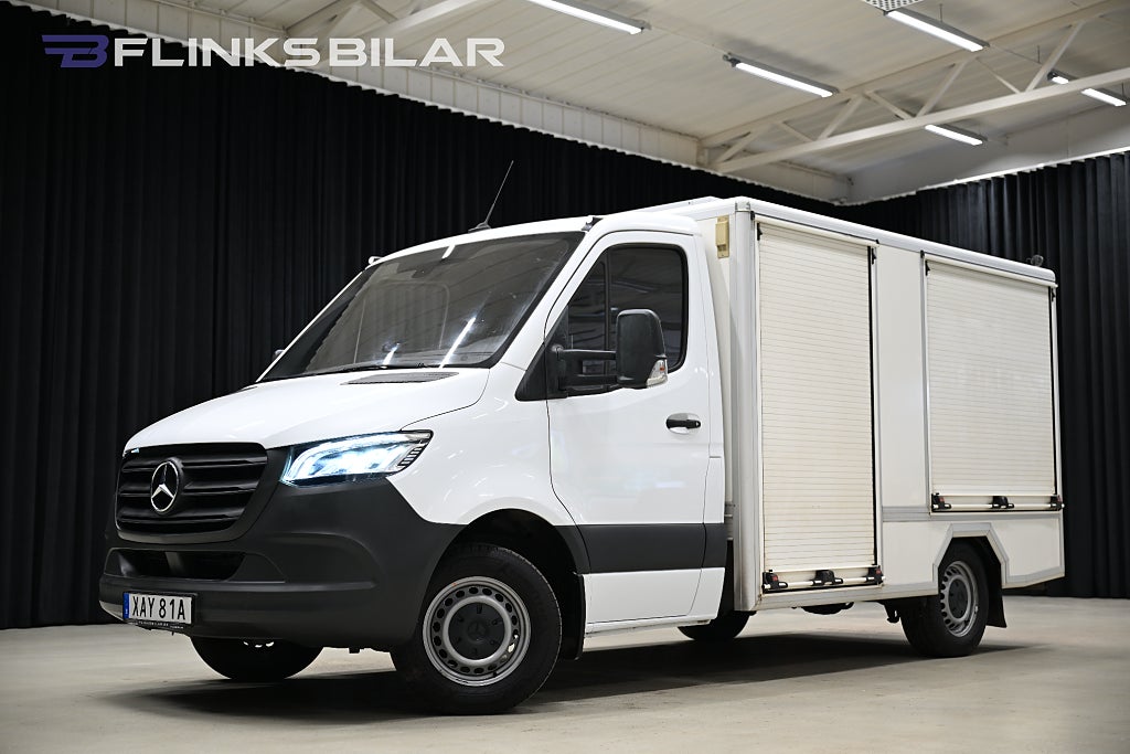 Mercedes-Benz Sprinter 316 Påbyggt-Skåp|V-Inredd|LED|SeUtr!