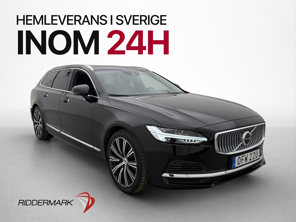 Volvo V90 T6 340hk AWD Pano Värmare H/K Skinn Kamera Drag