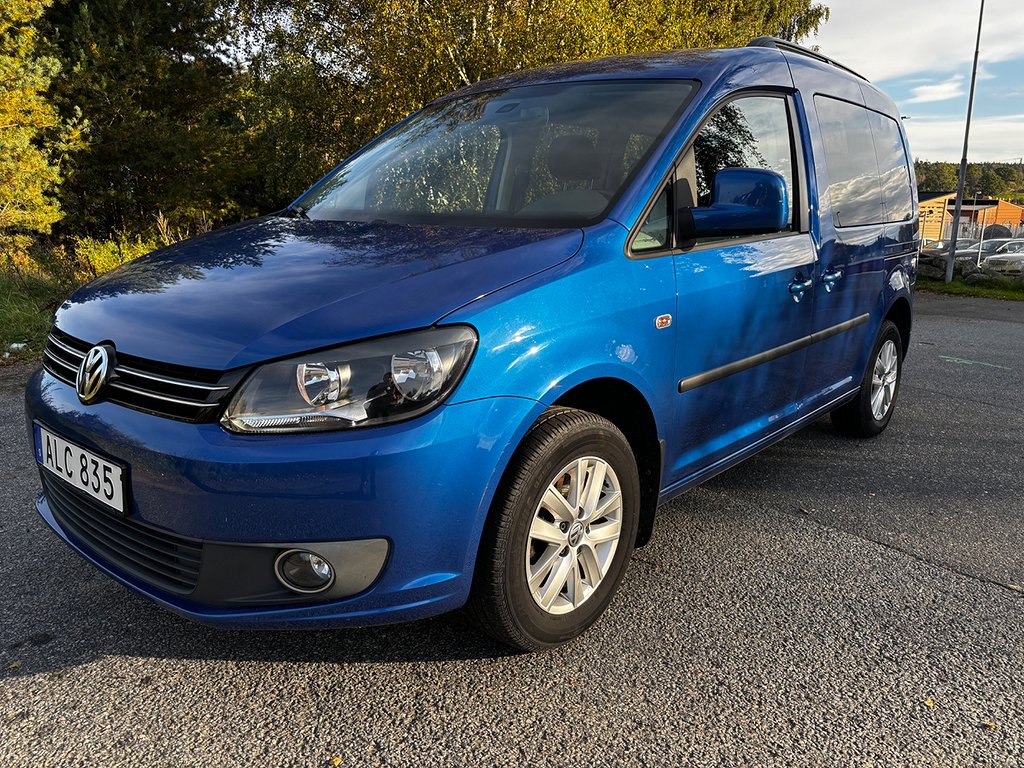 Volkswagen Caddy Life 2.0EcoFuel 5-Sits OBS! 4300mil 1Äg.Sv-Såld