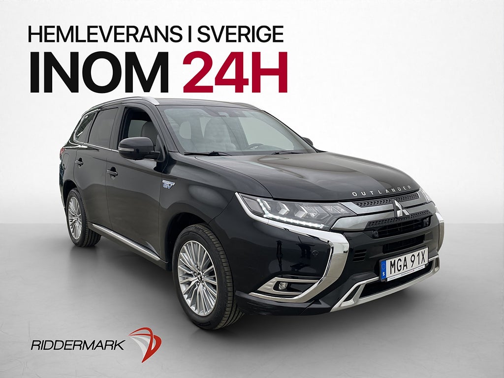 Mitsubishi Outlander PHEV 224hk AWD Business 360º Skinn Drag