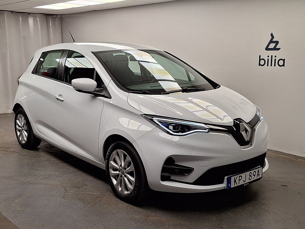 Renault Zoe R110 PhII 52 kWh Zen Batteriköp II / Navi/ Parkeringssensor bak