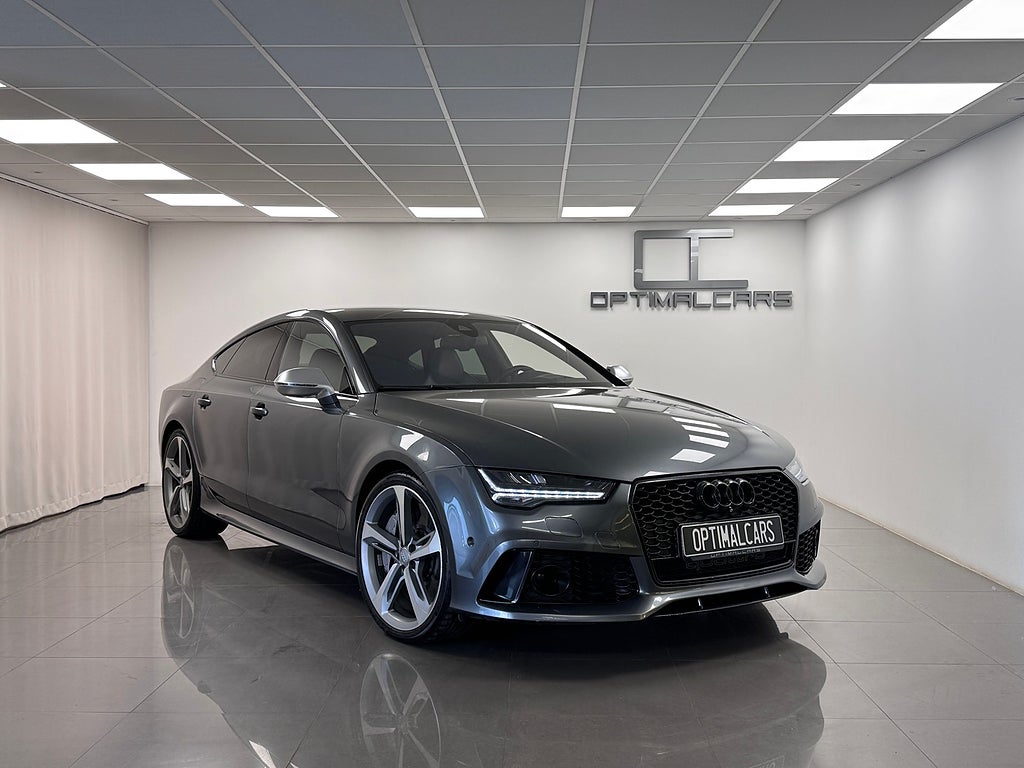 Audi RS7 4.0TFSi Facelift V8 560HK Matrix BOSE Välutr