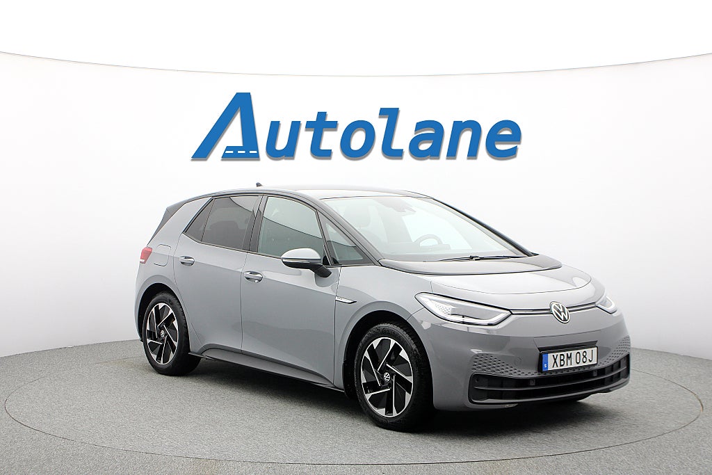 Volkswagen ID.3 Pro Performance, Värmepump, Adaptiv fart, MOMS 204hk