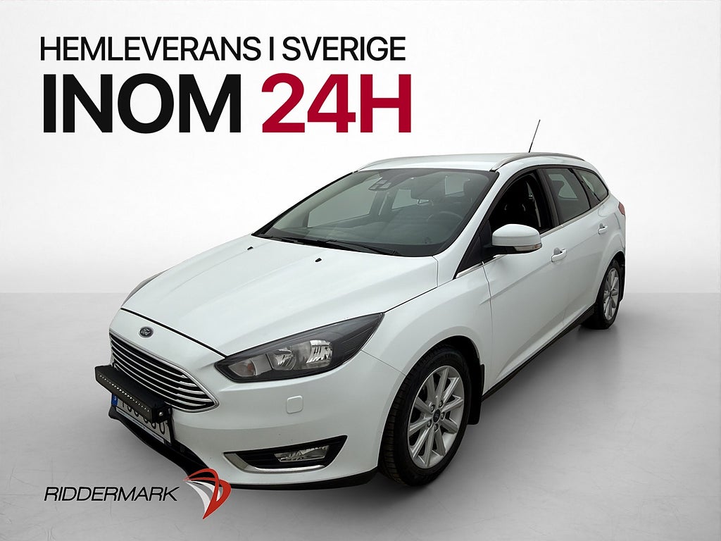 Ford Focus Kombi 1.0 Titanium Dragkrok P-Sensorer Bluetooth