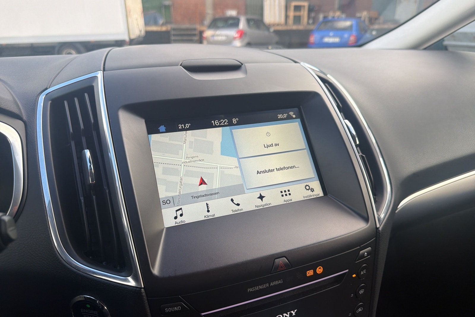 Ford S-Max 2.0 TDCi AWD Powershift Business 7-sits Värmare Carplay 2018 - miniatyr 17