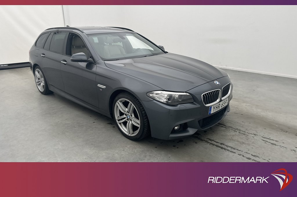 BMW 520 d xDrive 190hk M Sport Pano H/K Navi Skinn Drag