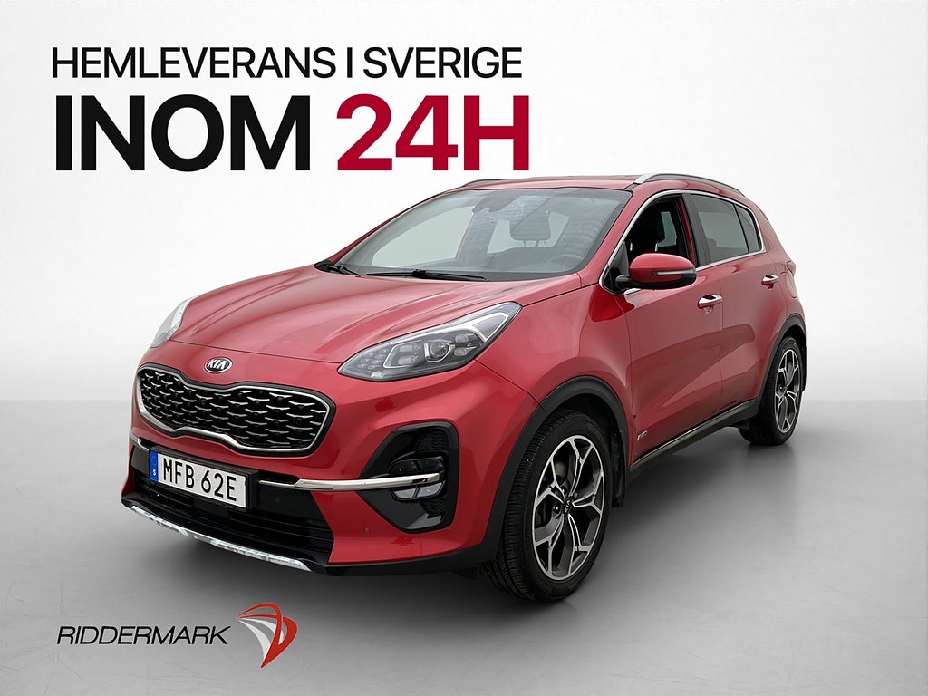 Kia Sportage 1.6 T-GDI AWD GT-Line Drag 360° Skinn Navi