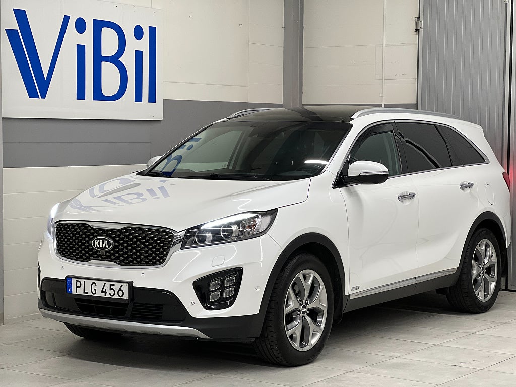 Kia Sorento 2.2 CRDi AWD 7-SITS PANO/NAVI/KEYLESS/360*KAM/INFINITY