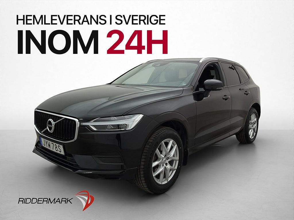 Volvo XC60 D4 Momentum VOC Värmare Kamera CarPlay Rattvärme