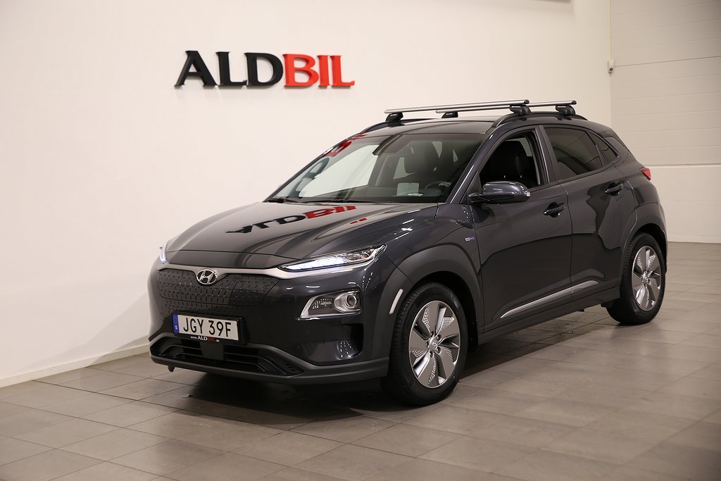 Hyundai Kona Electric 64 kWh 204hk Advance / Drag / Läder / Nav