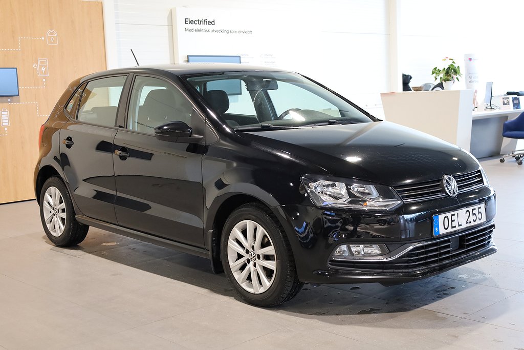 Volkswagen Polo 1,2 TSI 90Hk Aut 5D Bluetooh PDC 2017