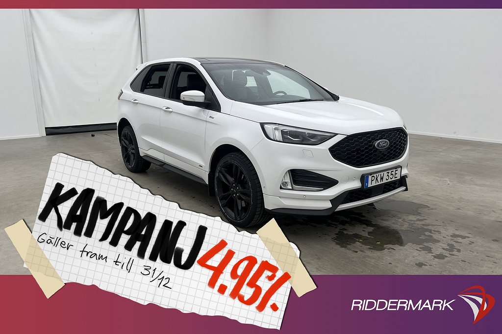 Ford Edge Bi-Turbo AWD 238hk ST-Line Pano B&O 4,95% Ränta