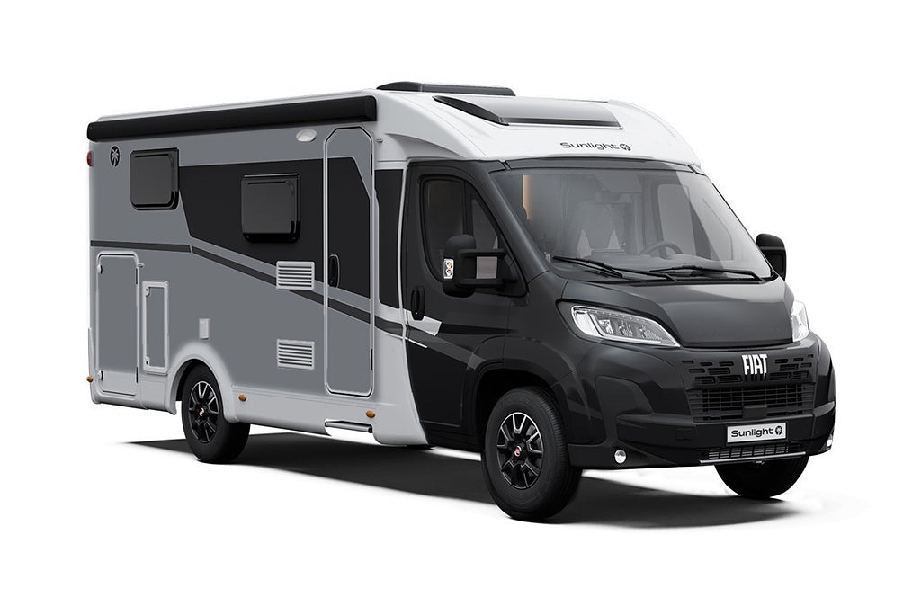 Sunlight Van V 66 Adventure Limited Edition! (FP) svart chassi och silver