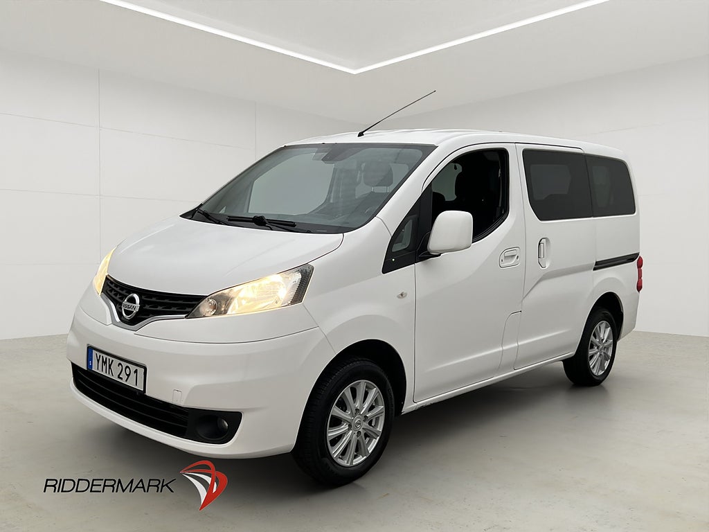 Nissan NV200 Kombi Ny-Kamrem Dragkrok B-Kamera Navi 7-Sits