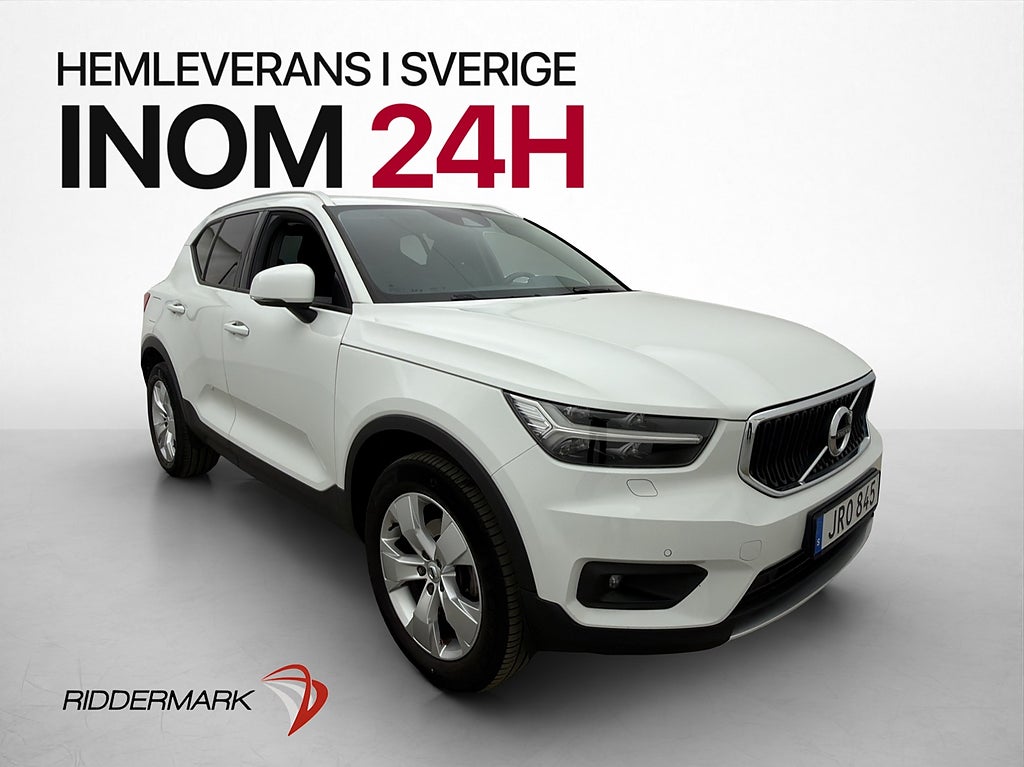 Volvo XC40 T2 Advanced VOC Värmare Kamera CarPlay Navi Drag