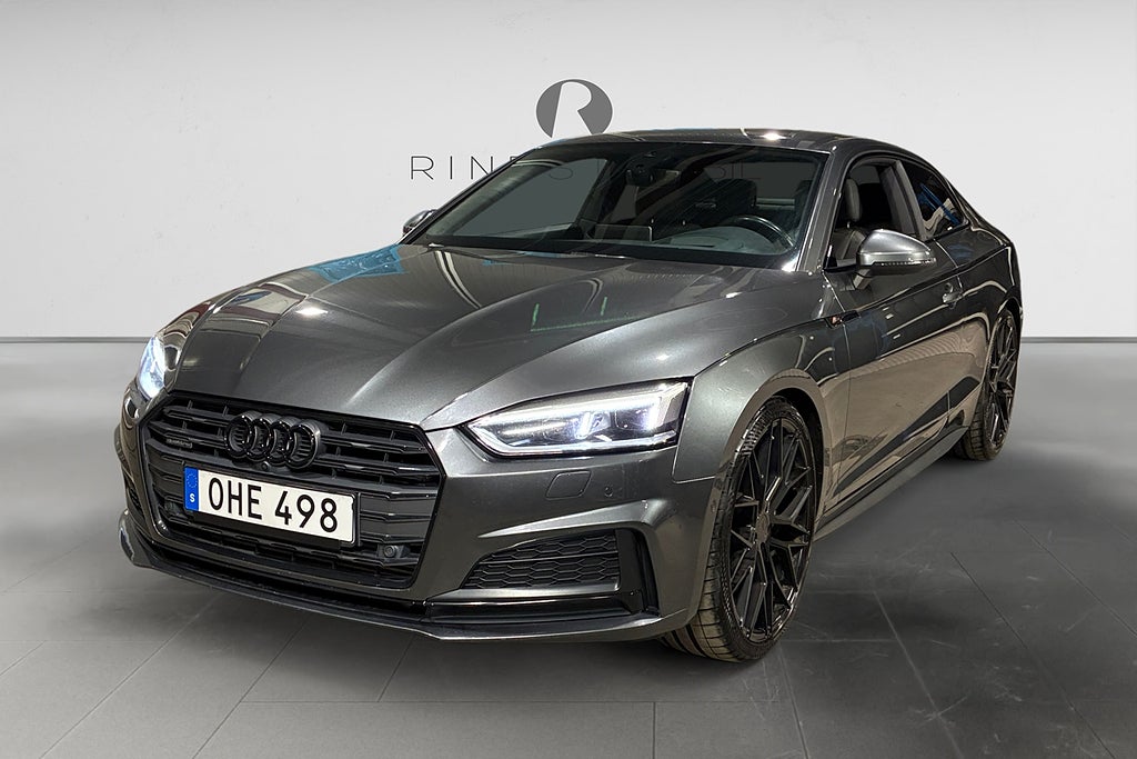 Audi A5 COUPÉ 3.0 TDI 218 HK AUT Q S-LINE B&O MATRIX NAVI 21"