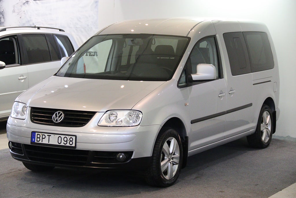 Volkswagen Caddy Maxi Kombi 1.9 TDI DPF 8v 7-SITS NY Kamrem NY SERVAD