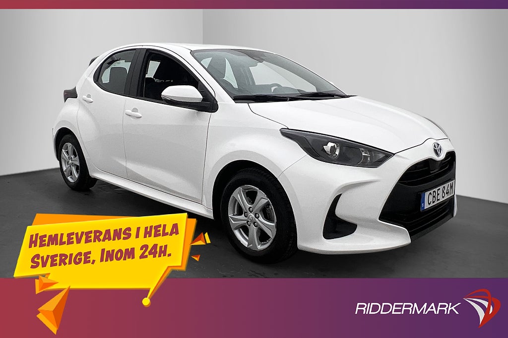 Toyota Yaris Hybrid 116hk Active Kamera Adp-Farthållare