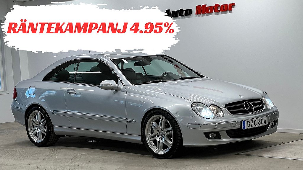 Mercedes-Benz CLK 320 CDI Sport Coupé 7G 224hk Sv-såld