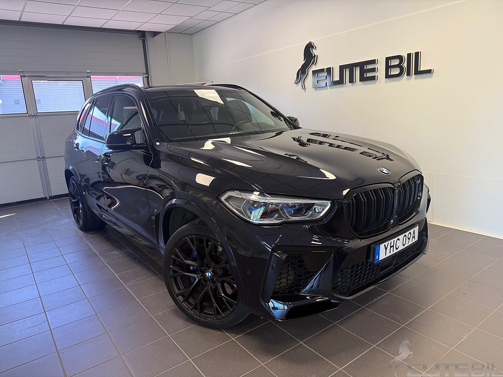 BMW X5 M Competition Sky Lounge B&W HUD Sv.Såld