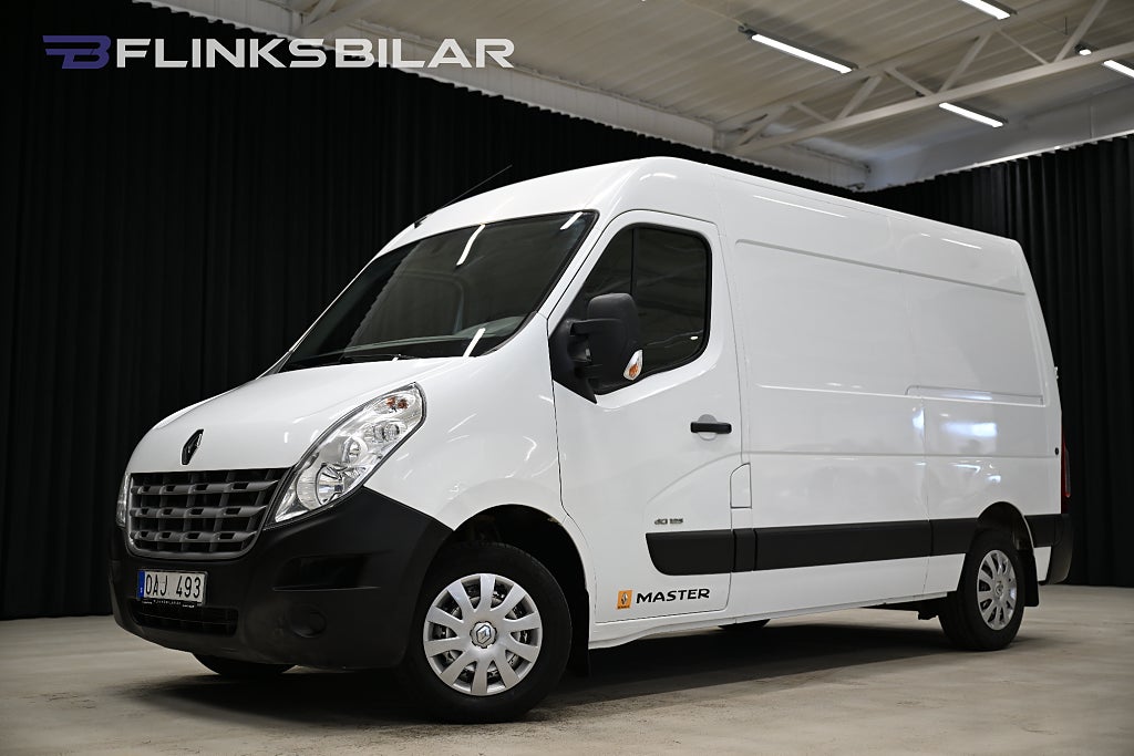 Renault master 2.3 dCi 125HK L2H2 Drag|Värmare|3-Sits|Kamkedja