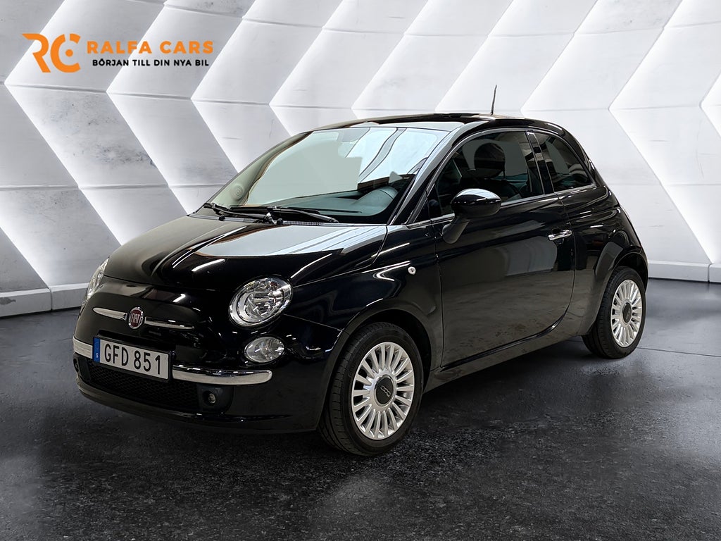 Fiat 500 1.2 8V Lounge Panorama Euro 6 Ny servad