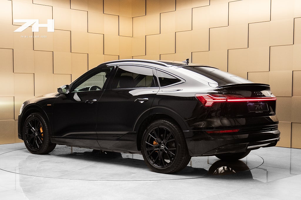 Audi E-Tron Sportback 55 quattro S Line Black Ed. / B&O / Drag