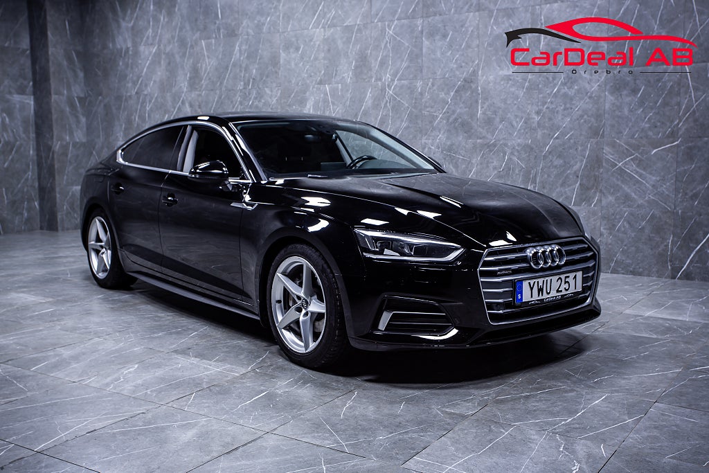 Audi A5 Sportback 2.0 TDI Quattro S Tronic Proline Värmare Drag