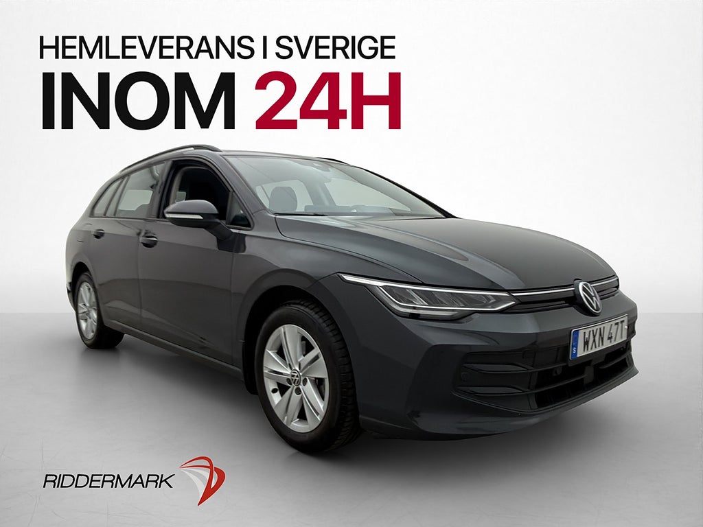 Volkswagen Golf 1.5 eTSI Life Kamera Rattvärme Drag MOMS