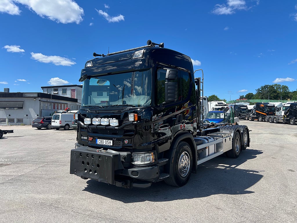 Scania G450 6x2*4 XT Lastväxlare, Fullt Plogutrustad