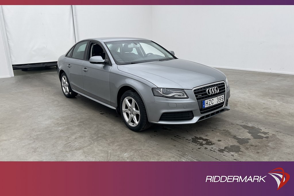 Audi A4 Sedan 2.0 TDI Quattro 143hk Dragkrok Välservad