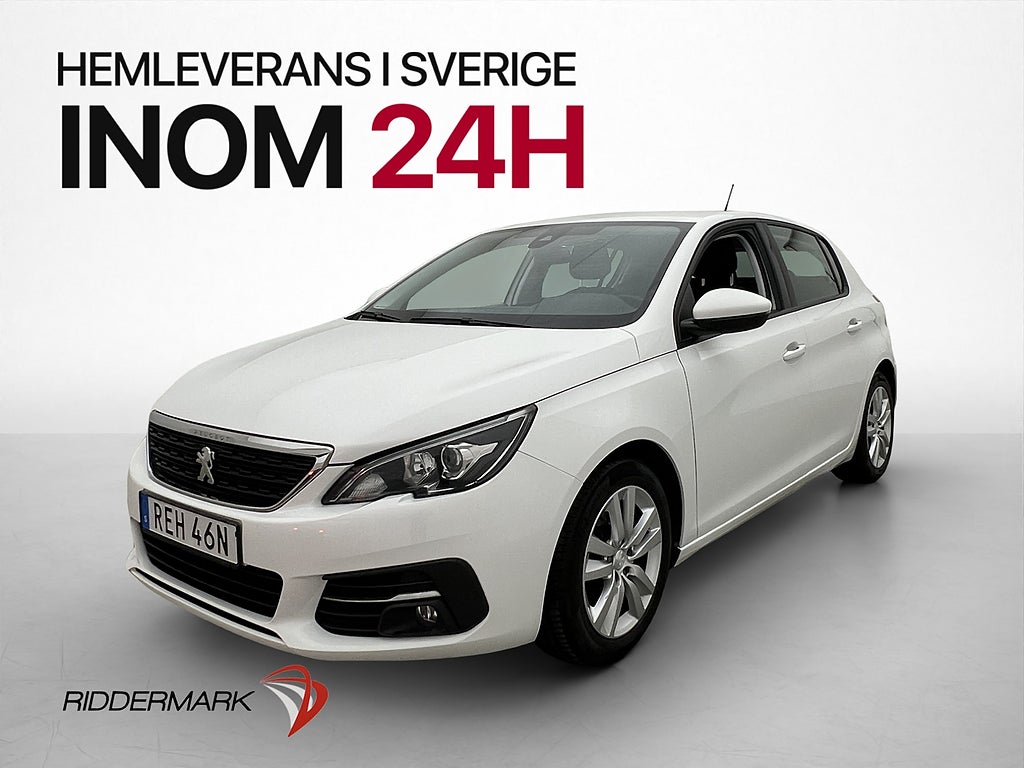 Peugeot 308 1.2 PureTech 131hk Carplay PDC 0.45 l/mil