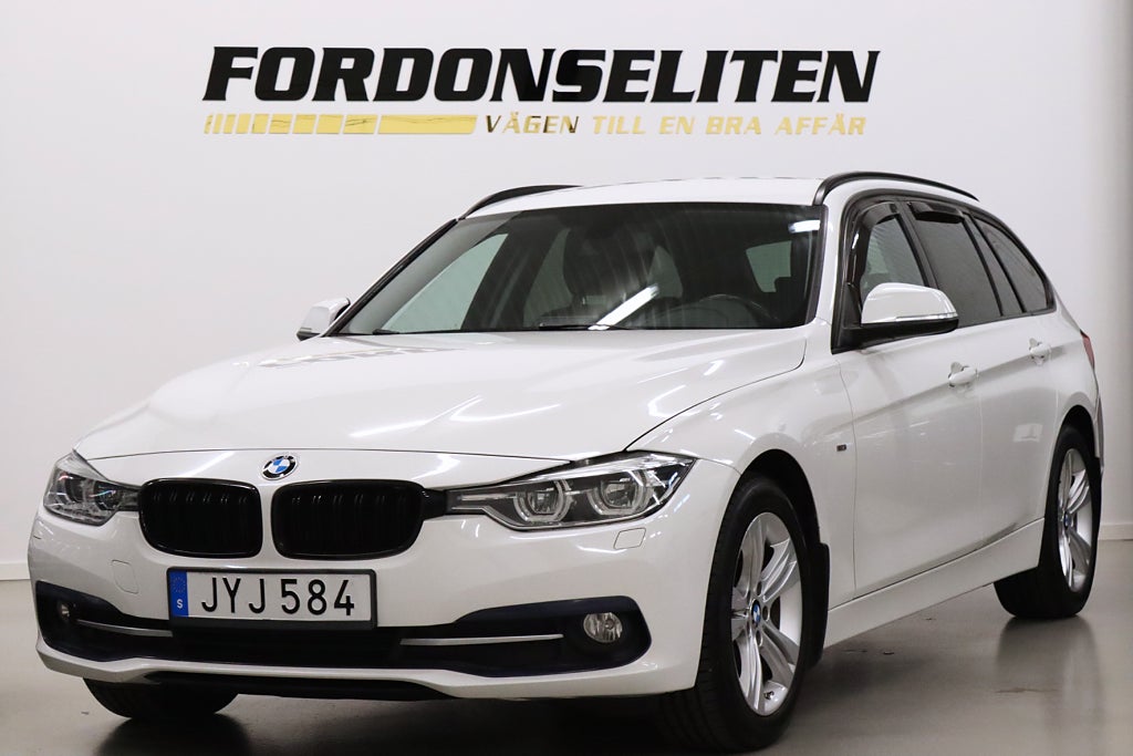 BMW 320D xDrive Sport line M&K Värmare Drag LED PDC EU6 190hk