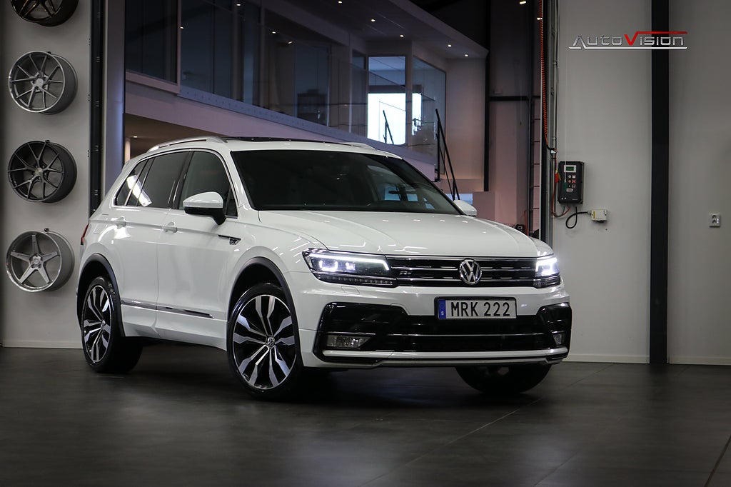 Volkswagen Tiguan 2.0 TDI GTS R-LINE 4Motion DSG 240hk | PANO | DRAG 