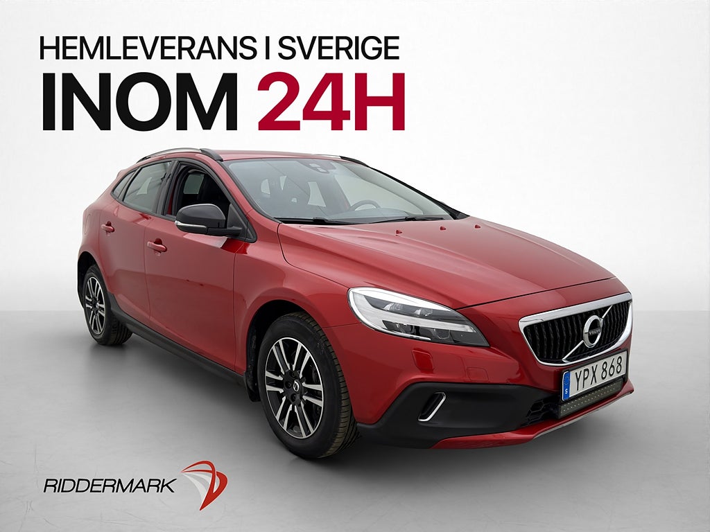 Volvo V40 Cross Country T3 Momentum VOC Värmare Kamera Navi