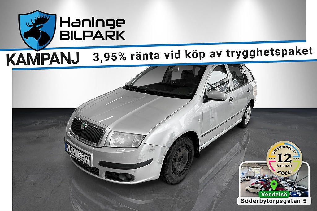 Skoda Fabia 1.4 KOMBI SUPERDEAL 3.95% / LÅGMILAD / GDS