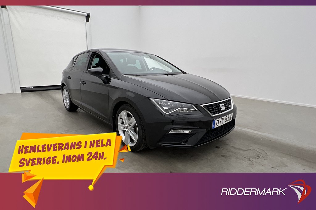 Seat Leon 1.5 TSI 150hk FR Cockpit Navi CarPlay Sensorer