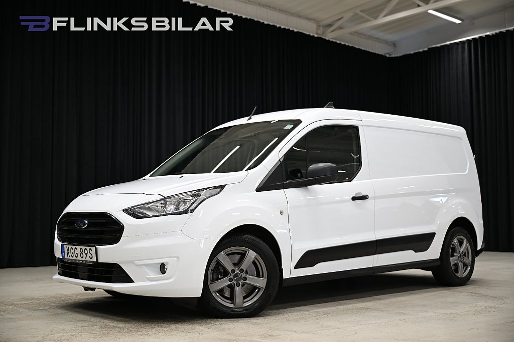 Ford transit Connect 100HK L2|Automat|Inredd|Drag|Värmare|Lågmil
