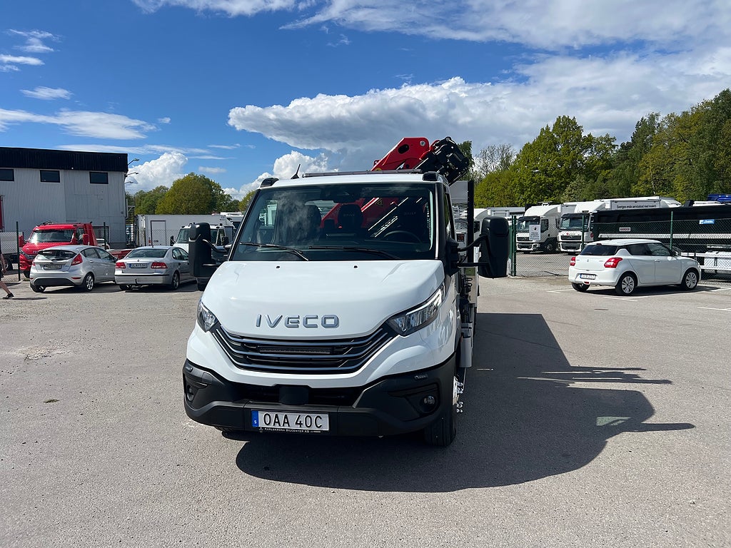 Iveco Daily 72C18 A8 Kranbil Palfinger Kran Fullutrustad