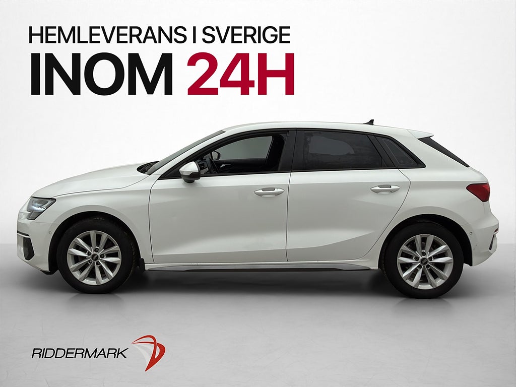 Audi A3 35 TFSI 150hk Proline Cockpit Adaptiv-Fart Sensorer