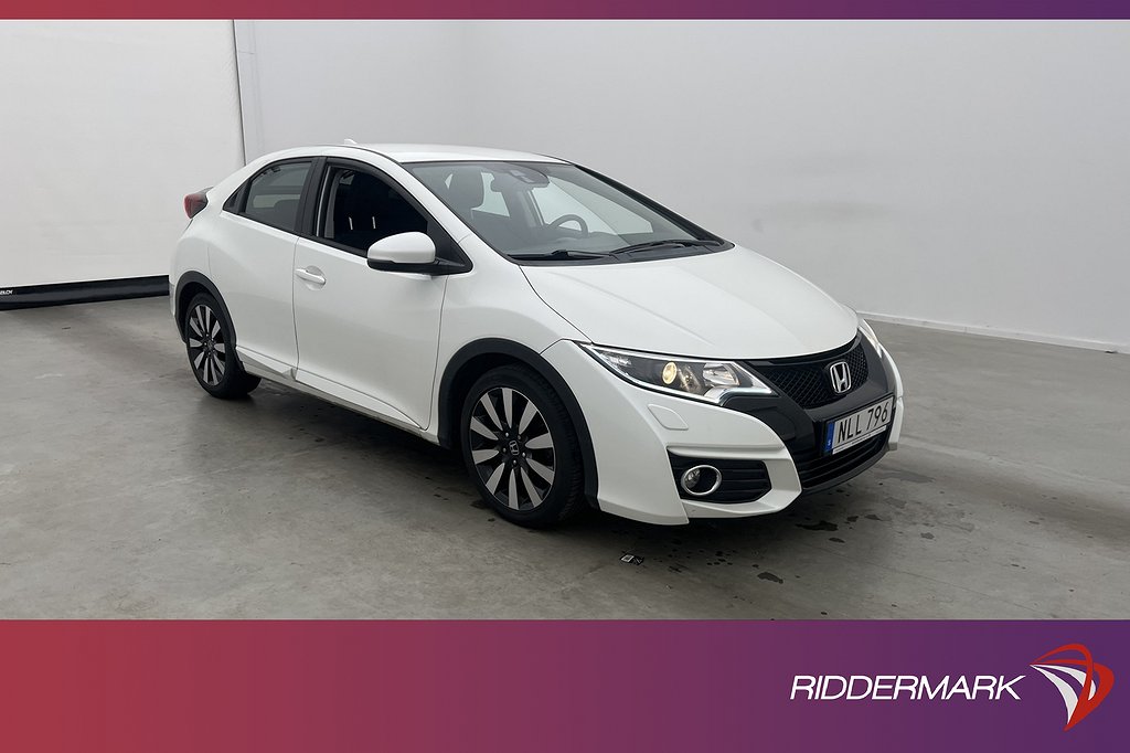 Honda Civic 1.8 i-VTEC 142hk Elegance Kamera Farthållare