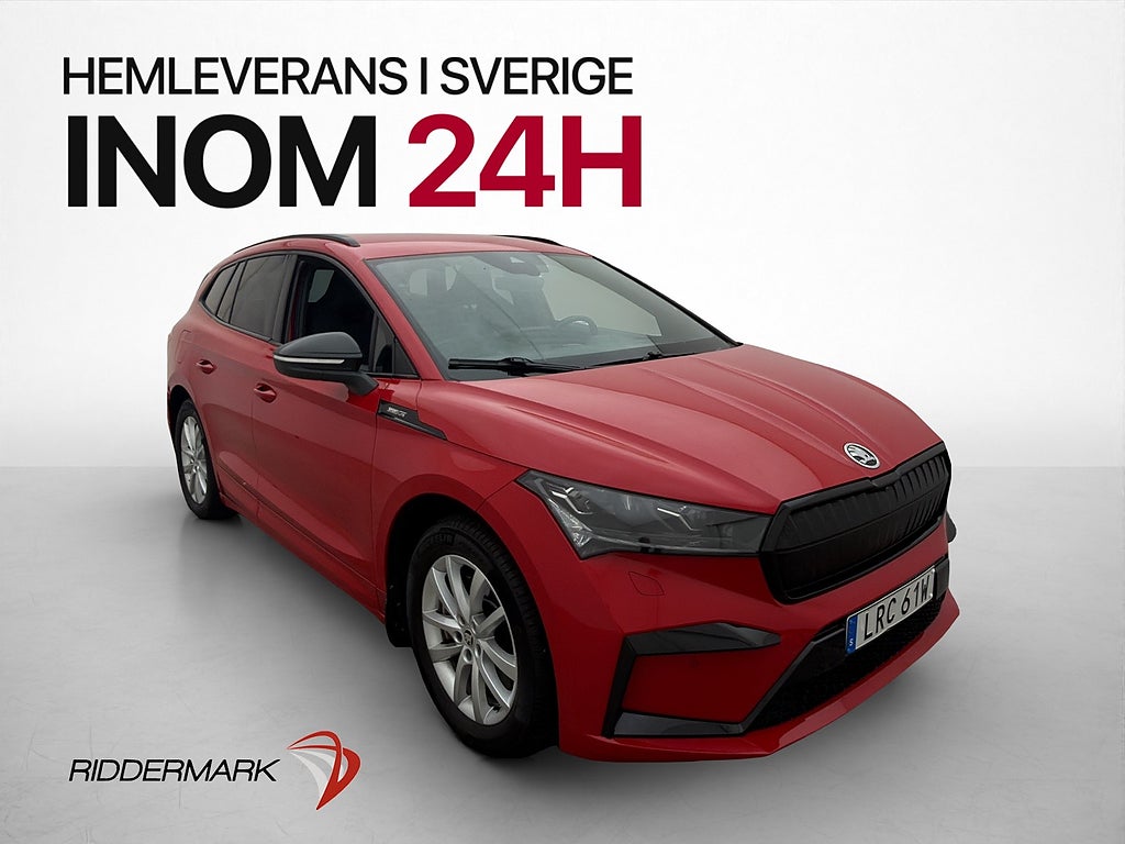 Skoda Enyaq 80 204hk Sportline 360 Navi CarPlay Ambient Drag