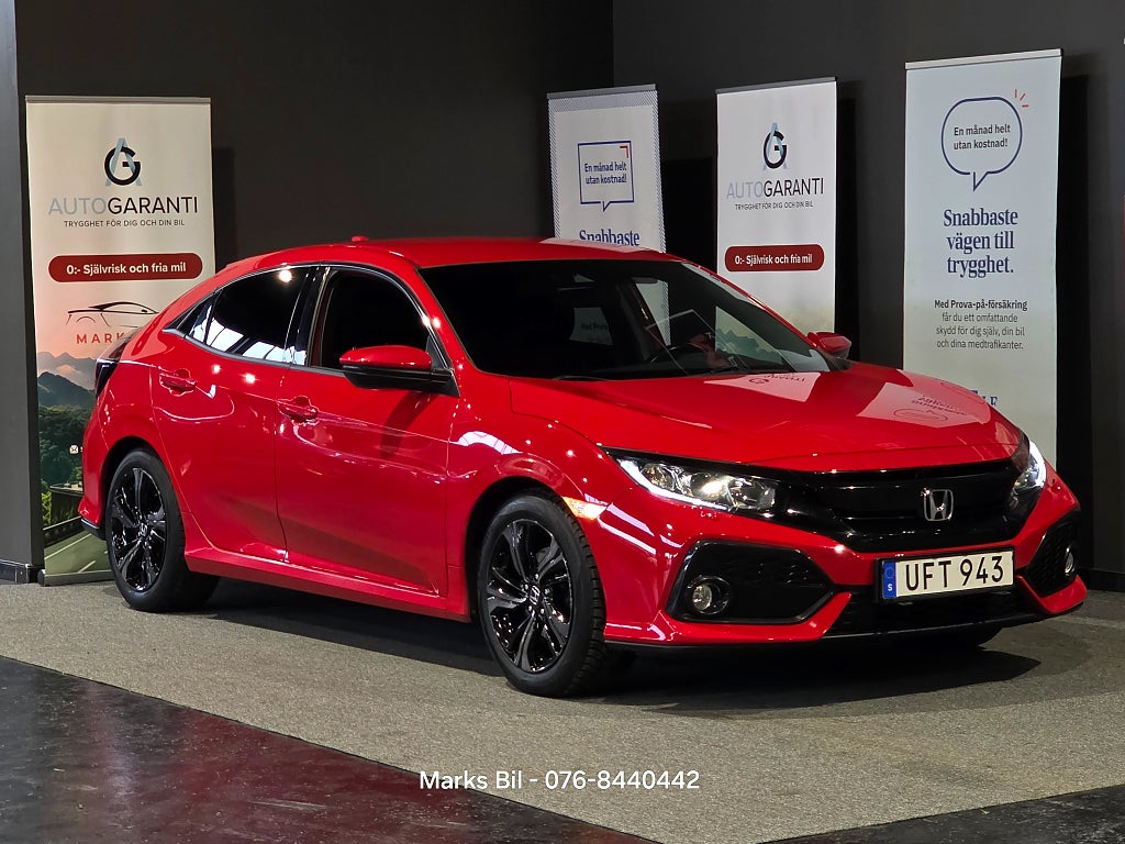 Honda Civic 1.6 i-DTEC 120hk/Navi/B-Kamera/