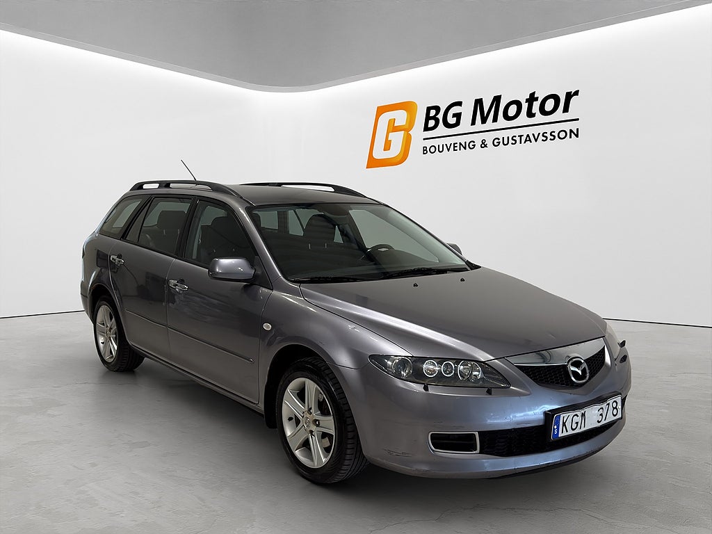Mazda 6 Wagon 2.0 143hk M-värmare/PDC/BOSE