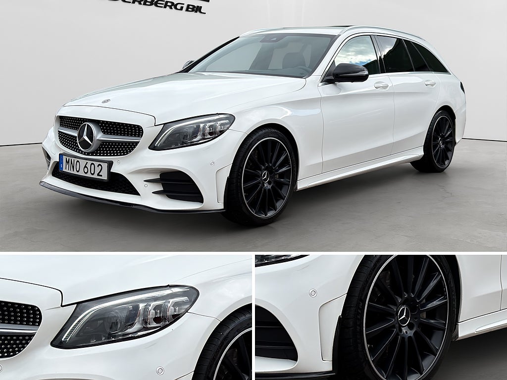 Mercedes-Benz C 300 d Premium AMG 245HK 9G Burmester 360-kam drag Navi 