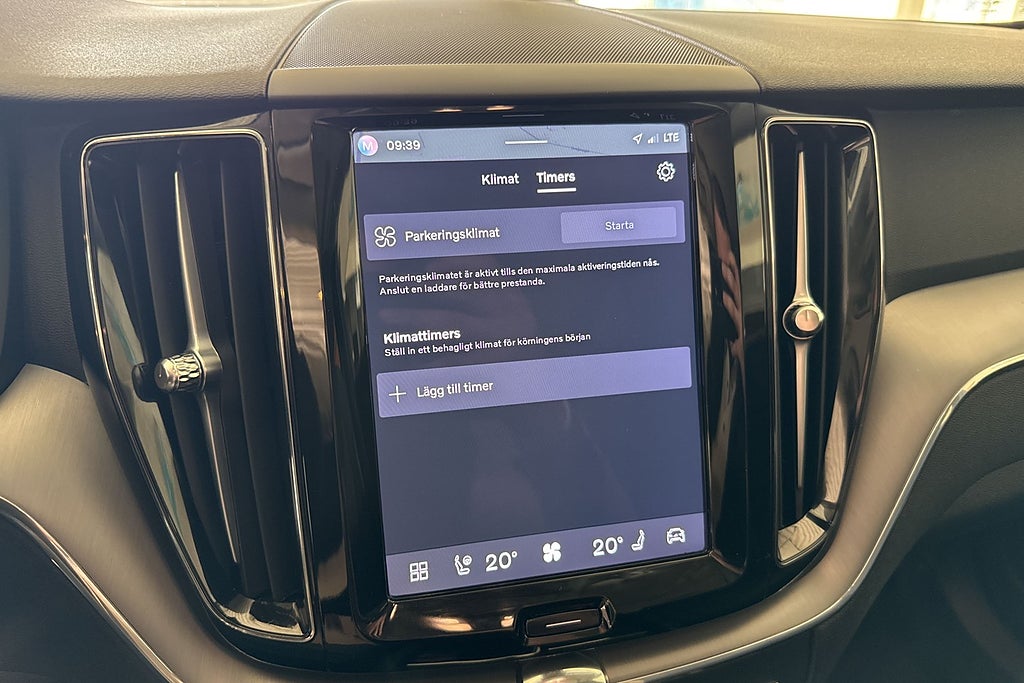 Volvo XC60 Recharge T6 AWD Aut Core Edition V-hjul Pano Kamera Nav miniatyr 17
