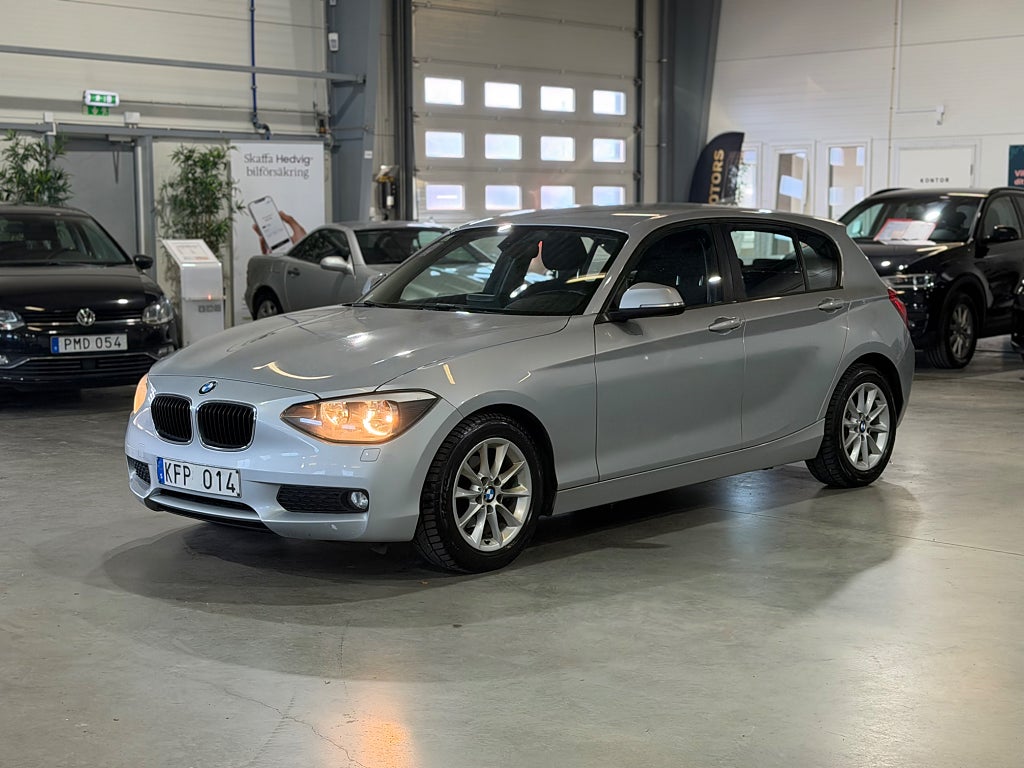 BMW 116 d 5-dörrars, 116hk, NyServ, 1 brukare